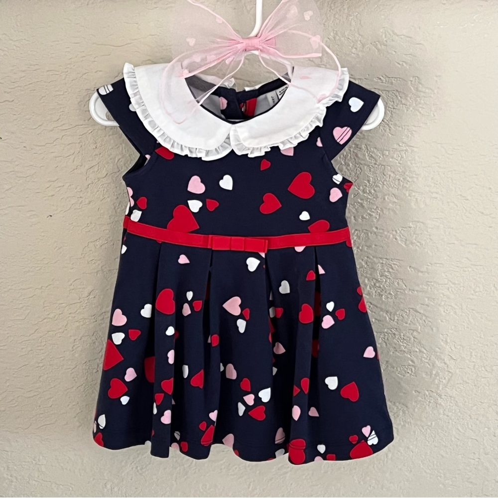 Little girls fit and flare dress
